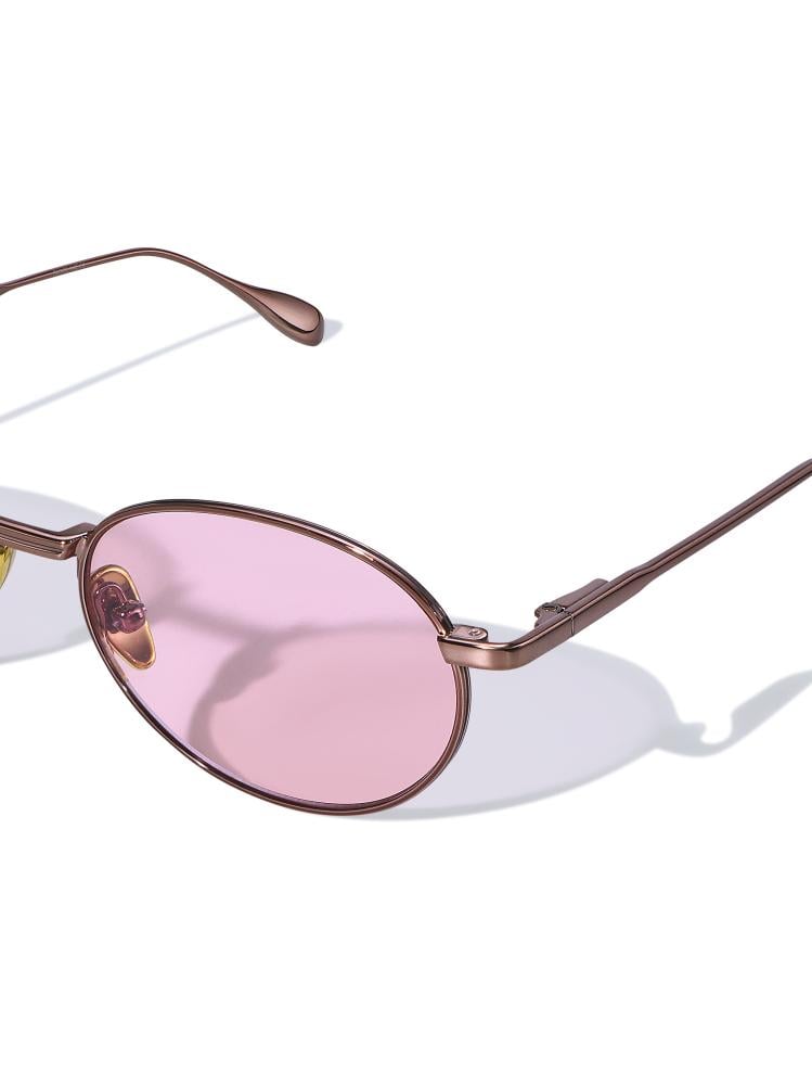 North Metal Oval Sunglasses — UV-400 Protection, Lightweight Design