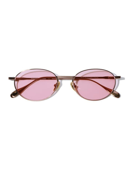 North Metal Oval Sunglasses — UV-400 Protection, Lightweight Design