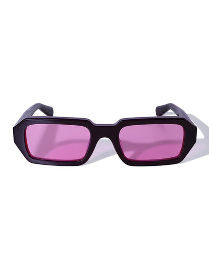 Pink Velvet — Statement Acetate Sunglasses